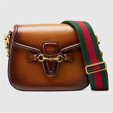 gucci lady web leather shoulder bag price|vintage gucci leather shoulder bag.